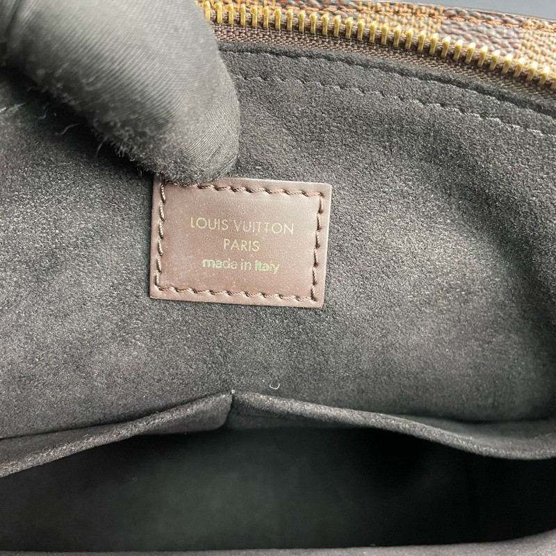 LV路易威登 棕棋盤格拼黑色Normandy-19