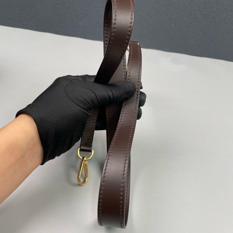 LV路易威登 棕棋盤格拼黑色Normandy-25