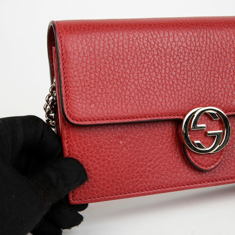 GUCCI 互扣式迷你 WOC 單肩斜背包 510314-3