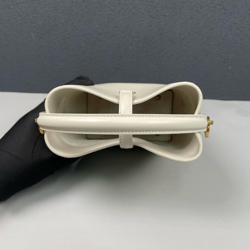 YSL白金全皮LE 37迷你水桶包-5