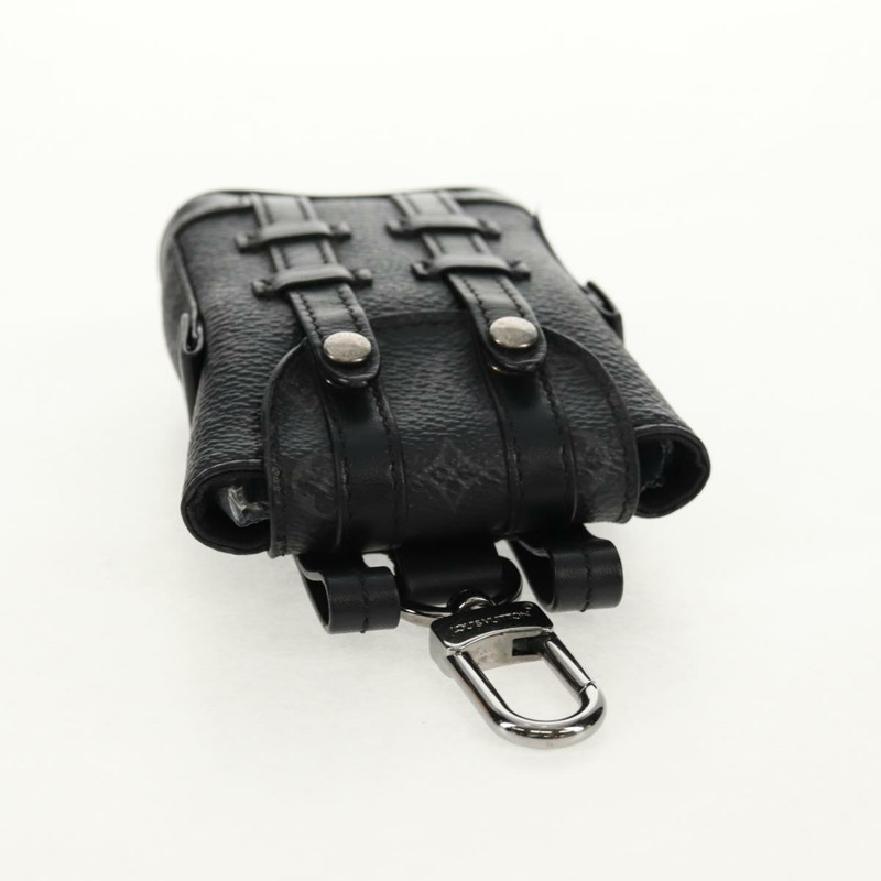 【日本直送】路易威登 Monogram Eclipse Bijoux Sac Mini Christopher M77166 Auth 147262M-4