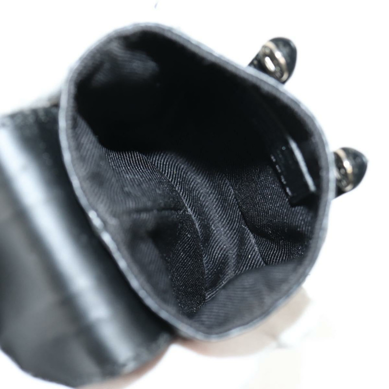 【日本直送】路易威登 Monogram Eclipse Bijoux Sac Mini Christopher M77166 Auth 147262M-9