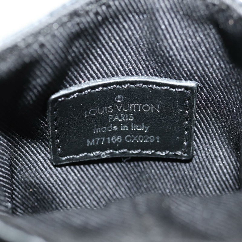 【日本直送】路易威登 Monogram Eclipse Bijoux Sac Mini Christopher M77166 Auth 147262M-10