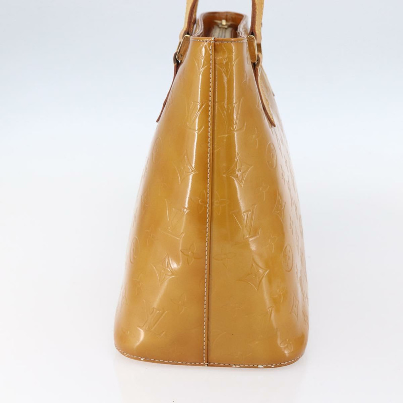 【日本直送】路易威登 Monogram Vernis Houston 手提包 米色 M91004 LV 正品 bs30619-3