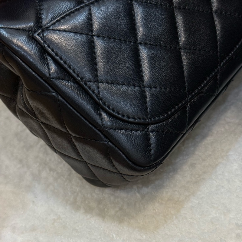 Chanel 核桃金球方胖黑色✨最新晶片款-8