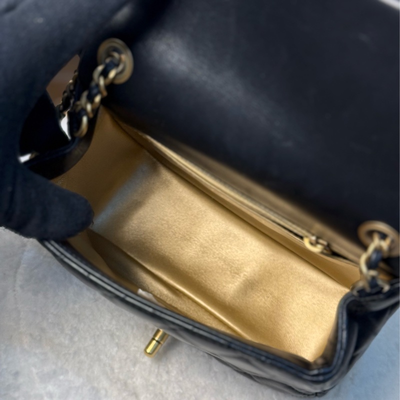 Chanel 核桃金球方胖黑色✨最新晶片款-18