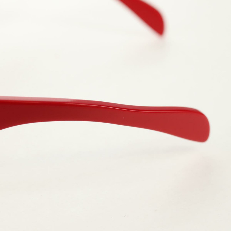 【日本直送】路易威登 LV × Supreme 聯名款太陽眼鏡，紅色塑膠鏡框，LV 正品，貨號 128513M-16