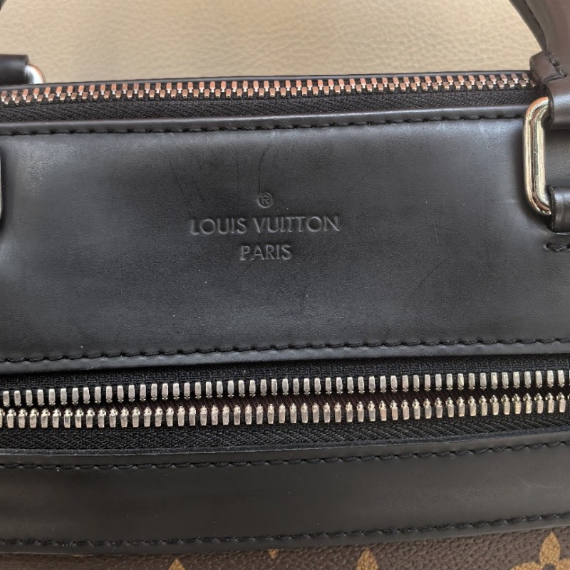 LV老花電腦公文包郵差包 電腦公事包-15