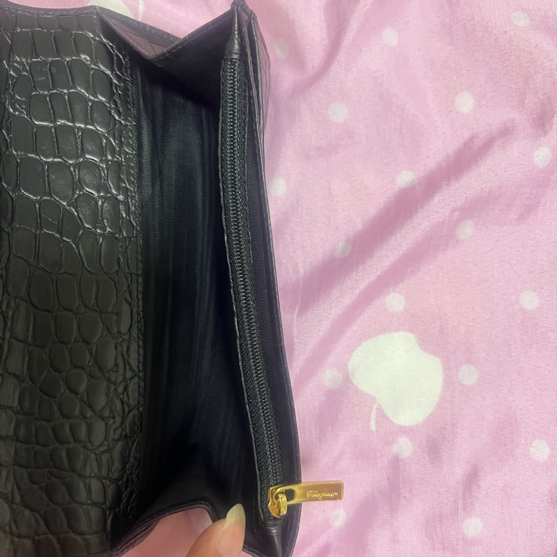 Salvatore Ferragamo黑色長夾-15