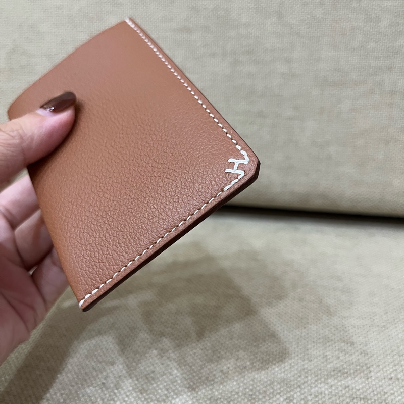 (全新) Hermes H 卡包 Evercolor/GOLD金棕色-7