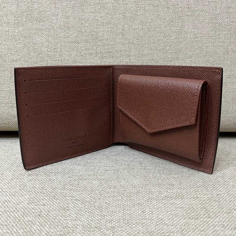 (全新) LV Marco M62288 短夾 錢包 含零錢收納-1