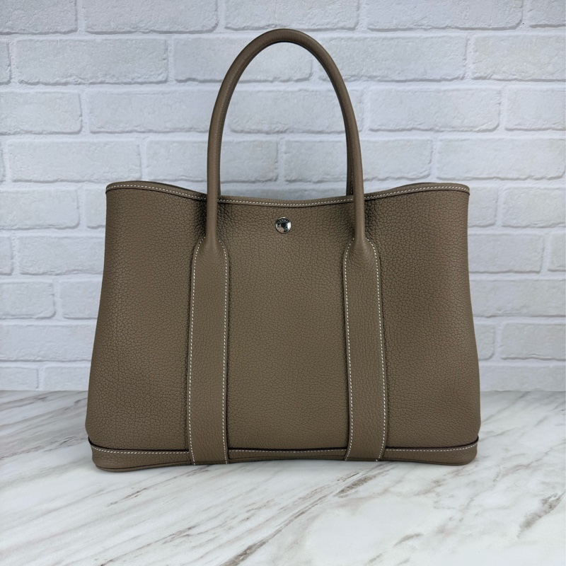 Garden party 36 大象灰銀釦 花園包GP36-5