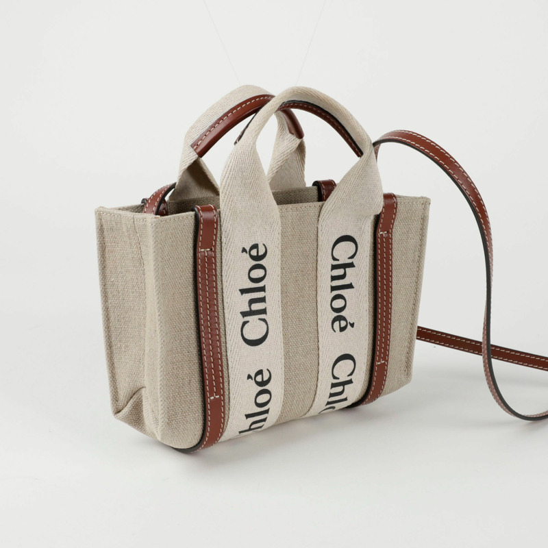 CHLOE CHC22AP237 Woody迷你手提單肩包-3