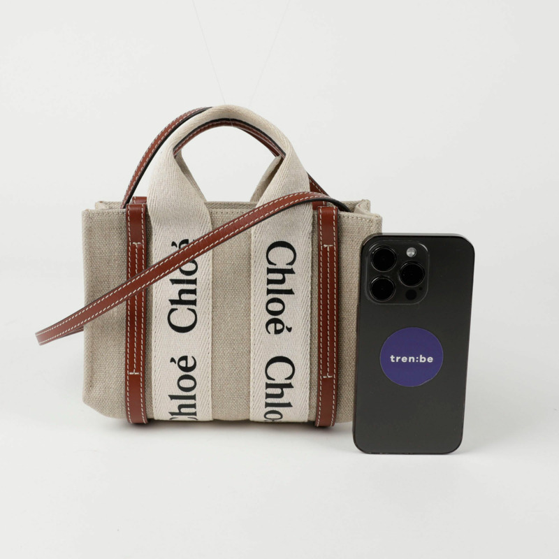 CHLOE CHC22AP237 Woody迷你手提單肩包-6