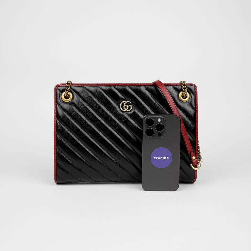 GUCCI GG Marmont 鏈條單肩包 524592-5