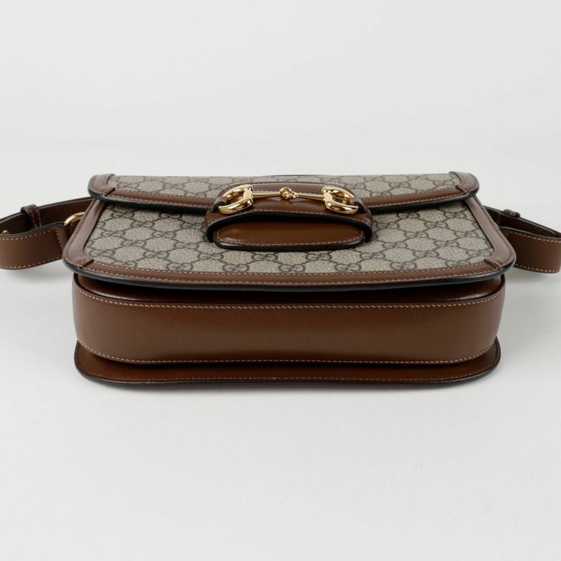 【包稅】GUCCI 602204 馬銜扣環 1955 小號單肩斜背包-5
