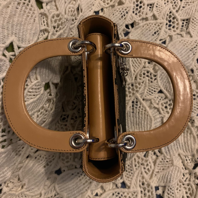 Lady Dior 全球限量發售戴妃包 稀有款頂級法國蕾絲裝飾手提包-23