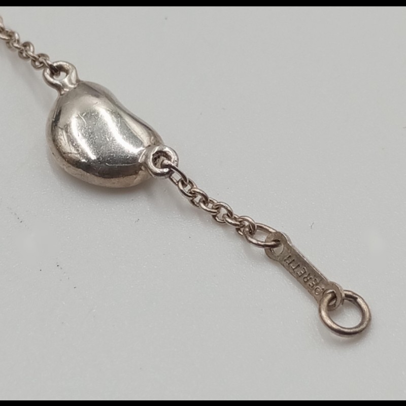 Tiffany&Co 5顆相思豆Bean手鍊-5