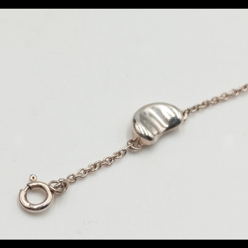 Tiffany&Co 5顆相思豆Bean手鍊-6