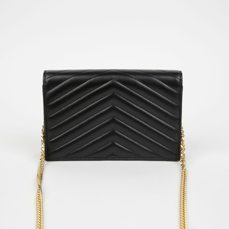 【包稅】SAINT LAURENT 信封式 WOC 肩斜背包 742920-3