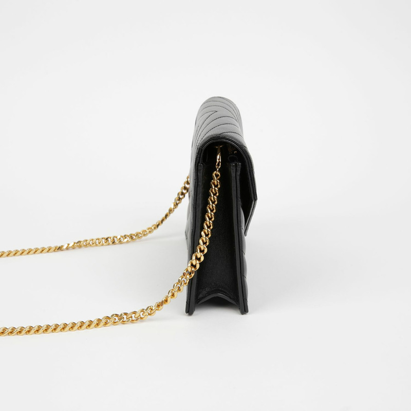 【包稅】SAINT LAURENT 信封式 WOC 肩斜背包 742920-4