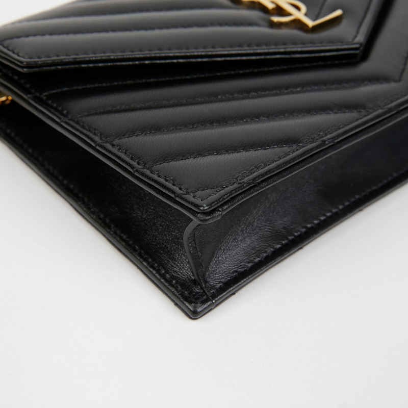 【包稅】SAINT LAURENT 信封式 WOC 肩斜背包 742920-6