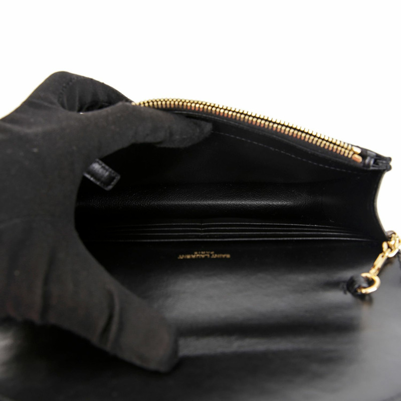 【包稅】SAINT LAURENT 信封式 WOC 肩斜背包 742920-10