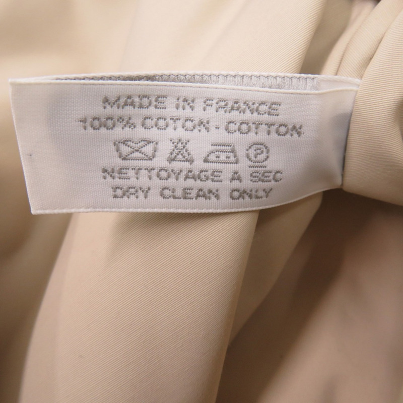 愛馬仕 Bolide 馬型刺繡手拿包，棉質，象牙白，1247，近全新-6