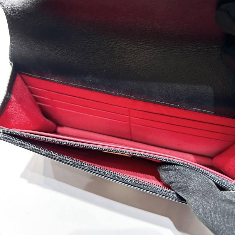 Chanel/香奈兒 芯片款 19bag黑銀woc-7