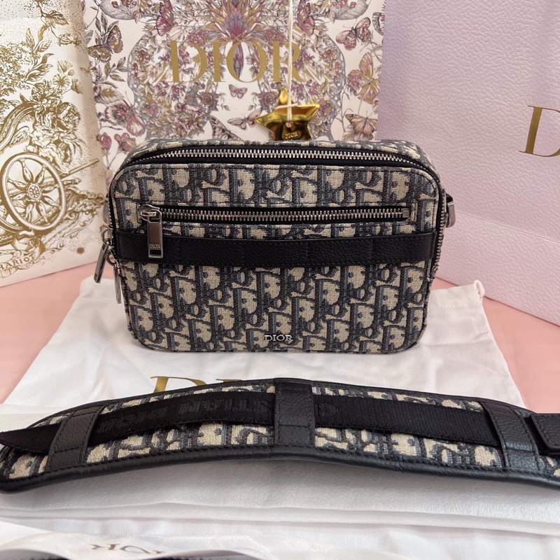Dior迪奧 Safari老花信使包 男女同款-0