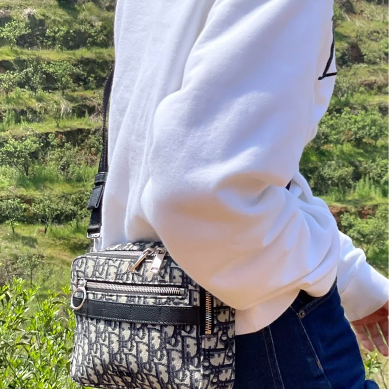 Dior迪奧 Safari老花信使包 男女同款-7
