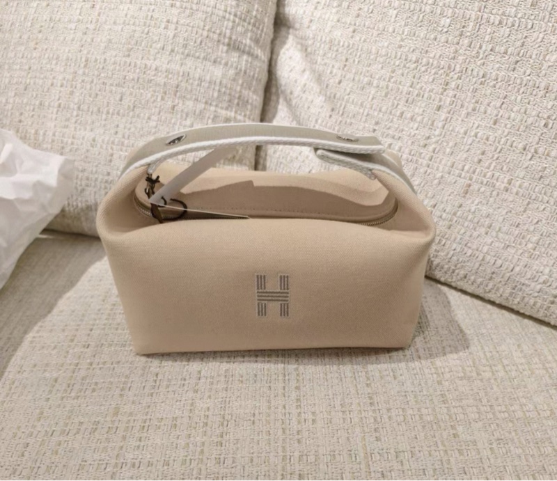 🌈Hermes💗bride-a-brac米色飯盒包💗小號💗全新🌈-3