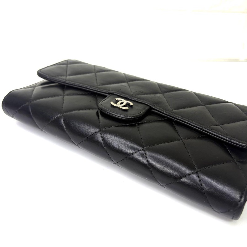 🌷Chanel 長夾皮夾錢包｜經典花紋✦fufu style 精品✦ 氣質款｜-3
