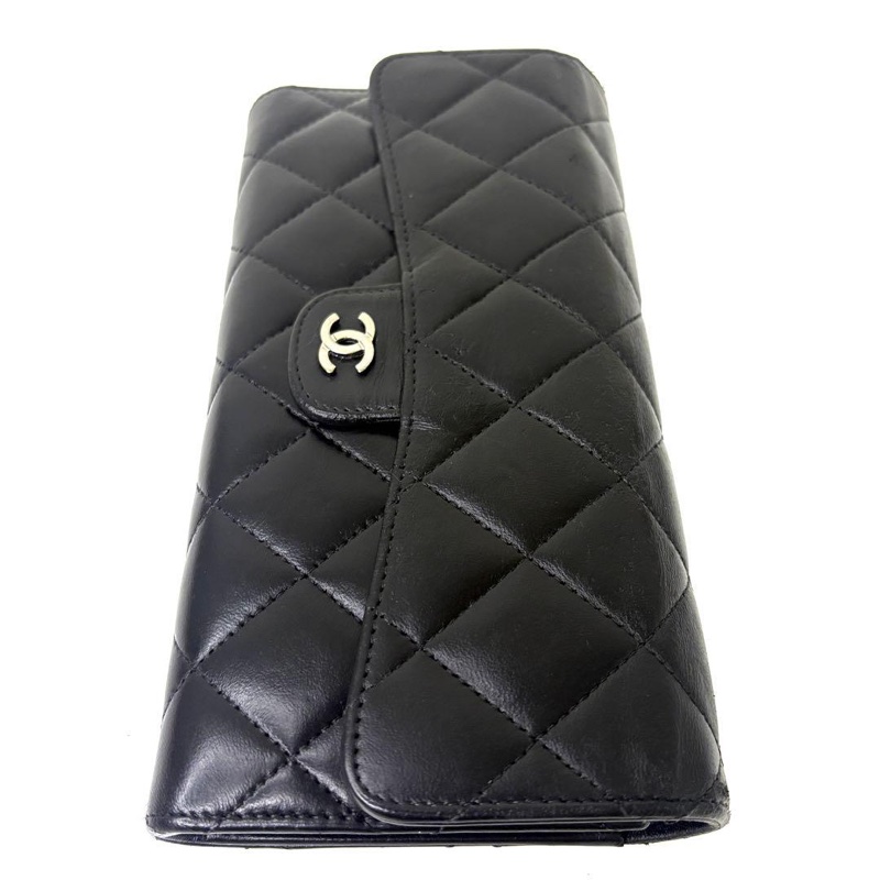 🌷Chanel 長夾皮夾錢包｜經典花紋✦fufu style 精品✦ 氣質款｜-11