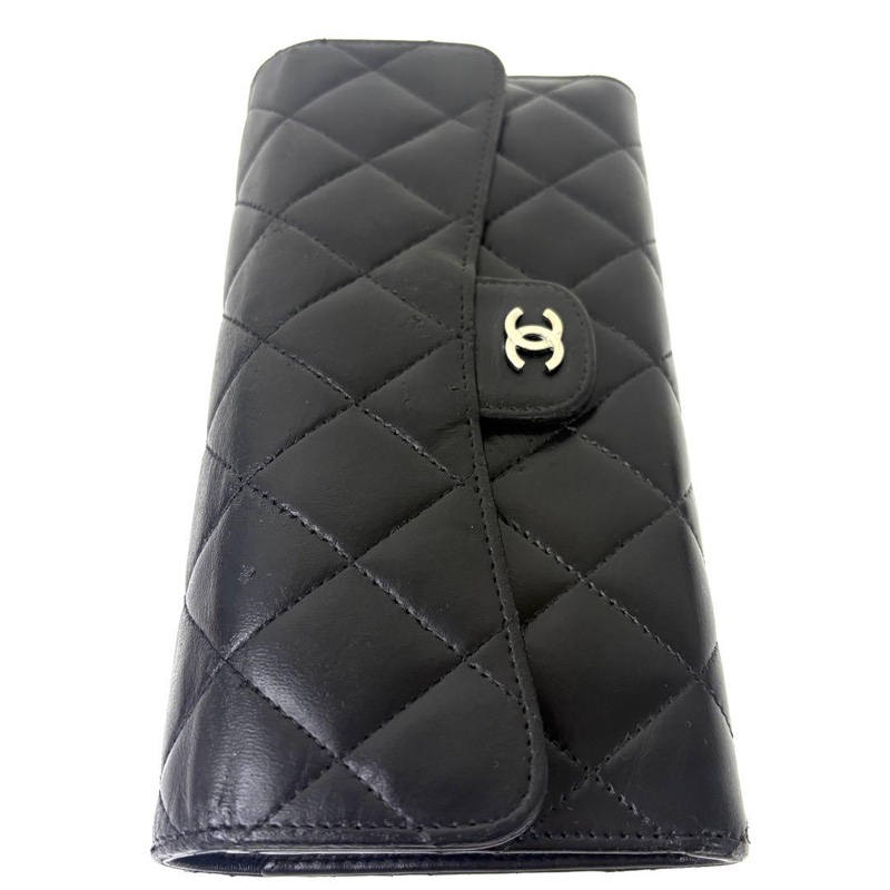 🌷Chanel 長夾皮夾錢包｜經典花紋✦fufu style 精品✦ 氣質款｜-12