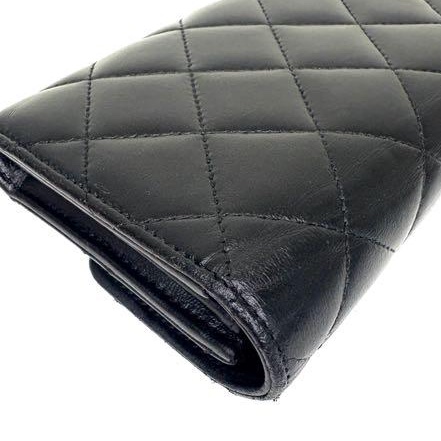 🌷Chanel 長夾皮夾錢包｜經典花紋✦fufu style 精品✦ 氣質款｜-17