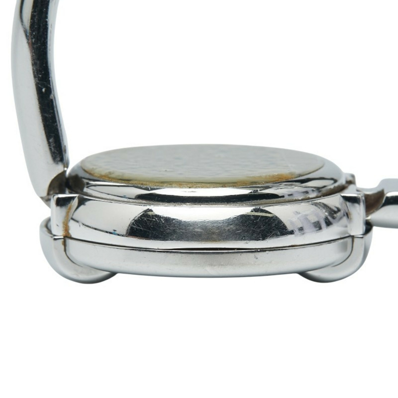 Gucci 女士手鐲腕錶，1400L 石英機芯，黑色錶盤，不鏽鋼錶殼，GUCCI-5