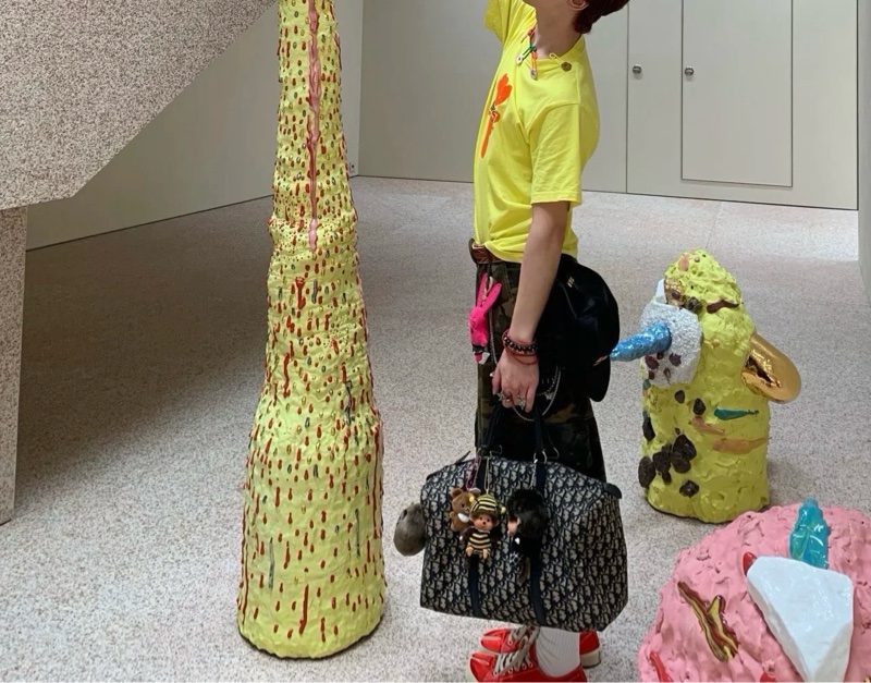 Dior旅行袋 40公分-8