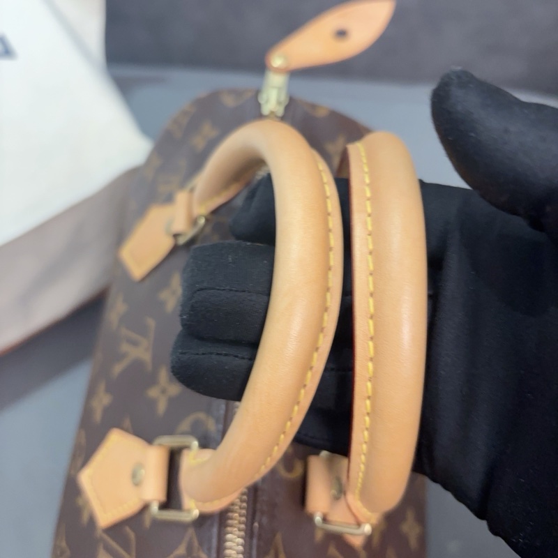 LV路易威登Speedy 25老花手提包-2