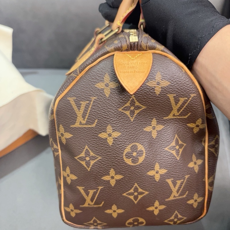 LV路易威登Speedy 25老花手提包-6