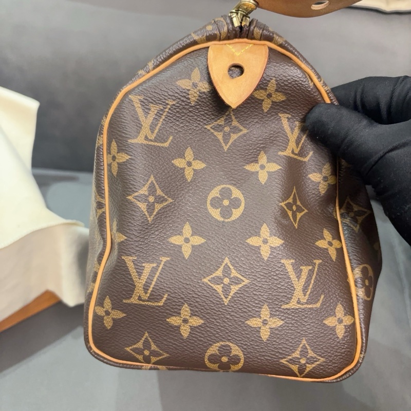 LV路易威登Speedy 25老花手提包-7