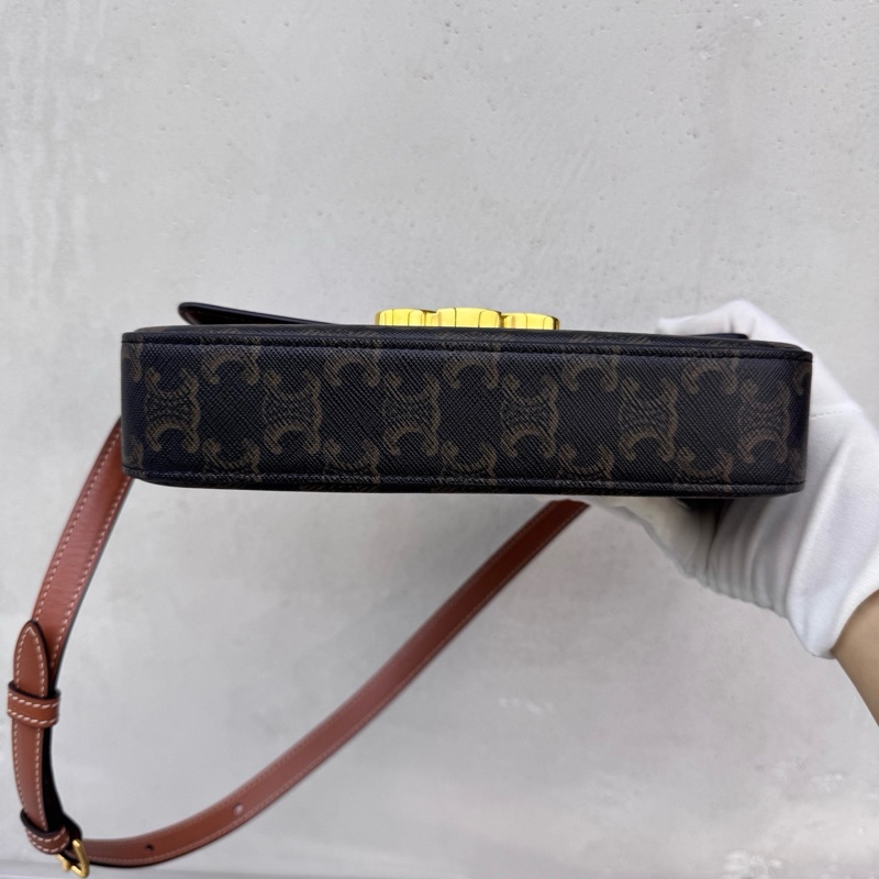 Celine凱旋門老花腋下包-2