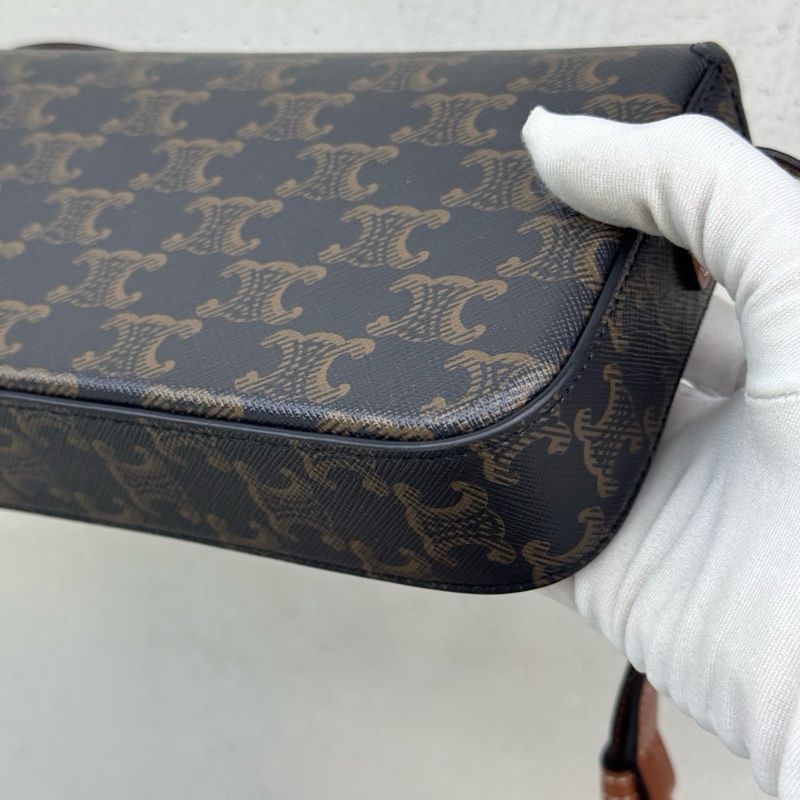 Celine凱旋門老花腋下包-6