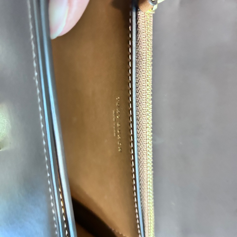 Tory Burch 皮革 金釦金鍊-2