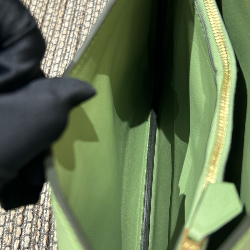 🌈Hermes💚Trim 24💚牛油果綠金扣💚99.5新🌈evercolor皮🌟-4