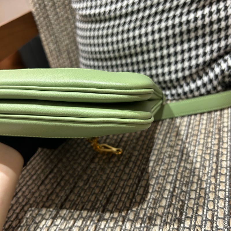 🌈Hermes💚Trim 24💚牛油果綠金扣💚99.5新🌈evercolor皮🌟-5