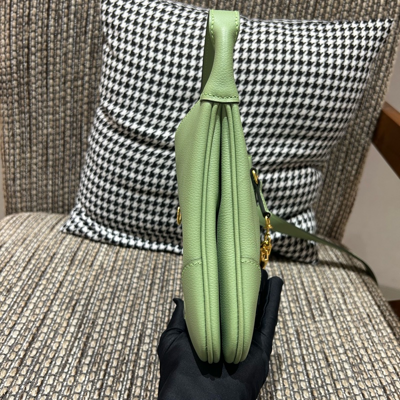 🌈Hermes💚Trim 24💚牛油果綠金扣💚99.5新🌈evercolor皮🌟-7