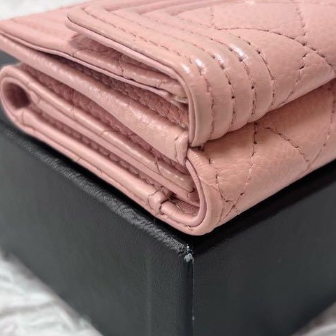 🌷Chanel Boy 短夾錢包皮夾｜經典花紋✦fufu style 精品✦ 氣質款｜-13