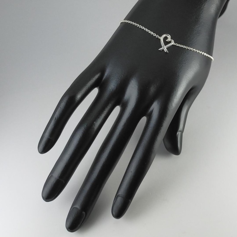 🌷 Tiffany&Co. 愛心手鍊 |經典花紋✦fufu style 精品✦ 氣質款|-4