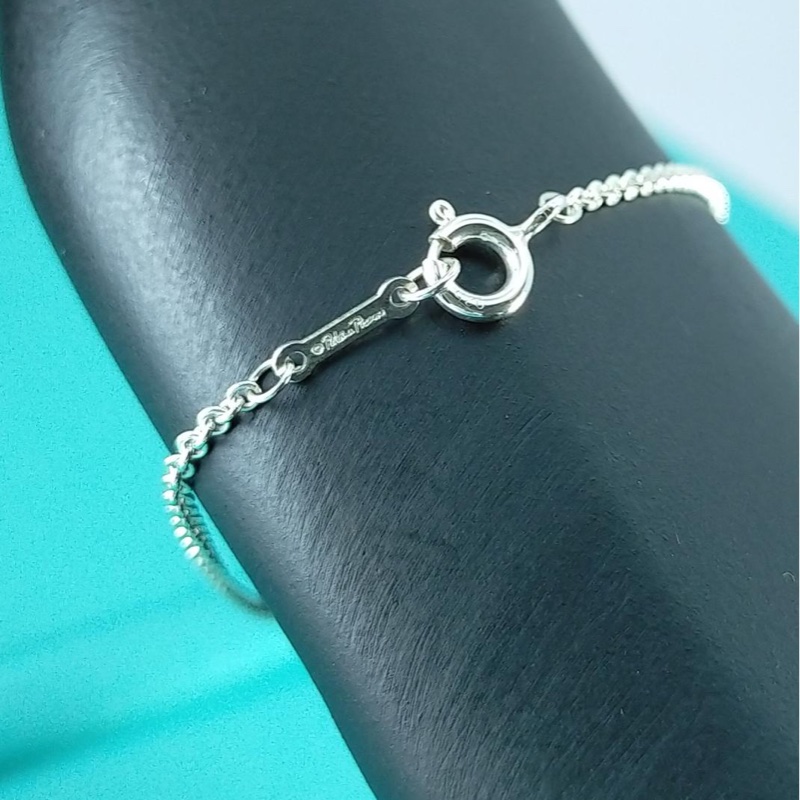 🌷 Tiffany&Co. 愛心手鍊 |經典花紋✦fufu style 精品✦ 氣質款|-8